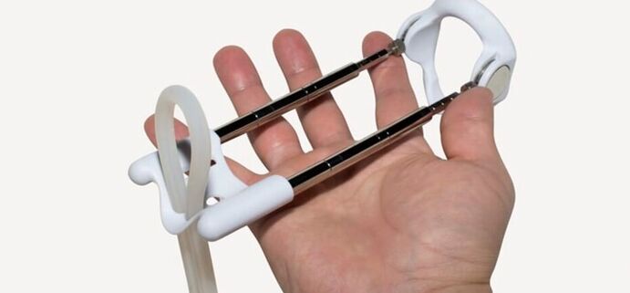 Extensor para a ampliación do pene